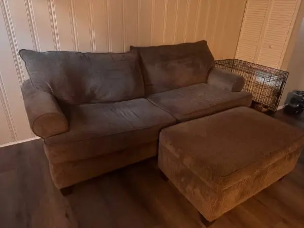 Sofa and ottoman