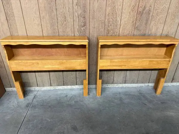 Like New! 2- Solid Wood Twin Headboards:)! Buy 1 Or Both:)