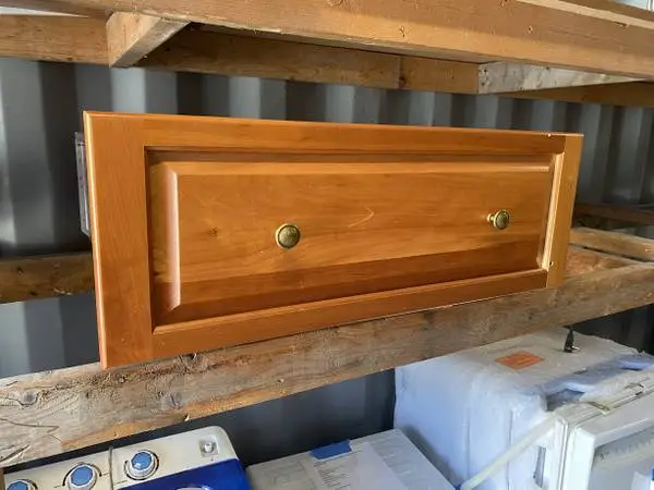 Wood Panel GE Warming Drawer Model #PTD915WM1WW Used
