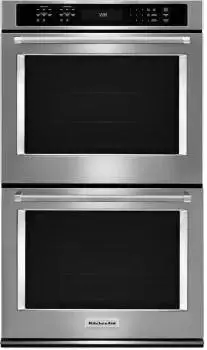 KitchenAid - 30 Double Electric Wall Oven Stainless Steel (Warranty)
