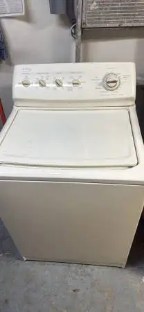 Washer and gas dryer