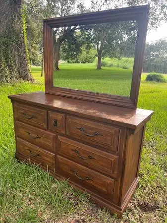 Dresser with Mirror