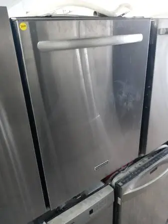 ★KitchenAid stainless steel dishwasher with stainless tub