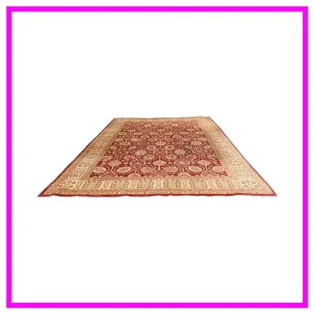 13ft × 17ft 10in Hand Knotted Afghani Wool Rug