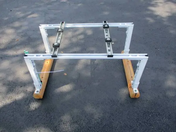 02w mini split ground mounting stand