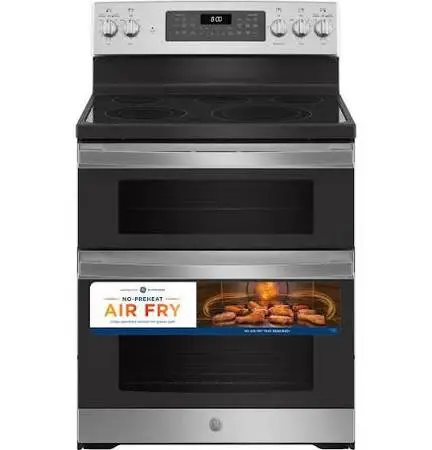 GE 30 inch Electric Double Oven Range Stainless Steel Warranty!