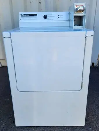 Refurbished Maytag MDG16CSDWW Coin Operated Front Load Gas Dryer