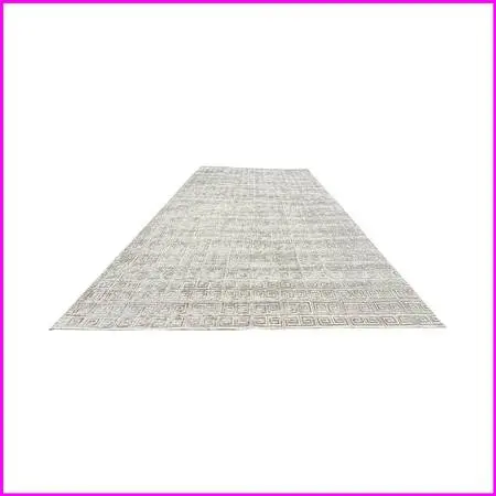 12ft 8in X 19ft 9in Decorators Best Greek Key Merino Wool Area Rug. E