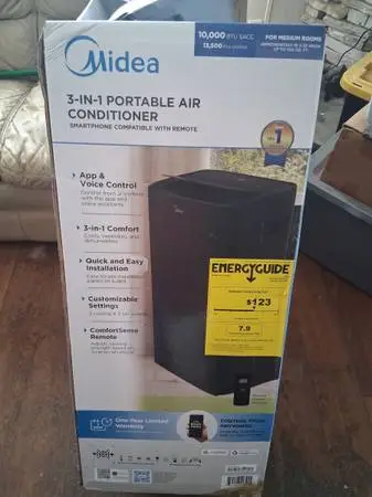 Portable Air Conditioner 10,000 BTU