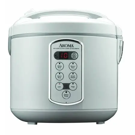 New Aroma ARC-2000 Digital 20-cup Rice Cooker & Food Steamer