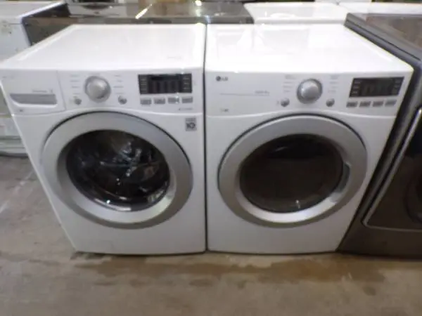 LG FRONT LOAD WASHER&DRYER/ stackable/side by side