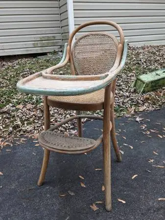 Antique Thonet Bentwood High Chair