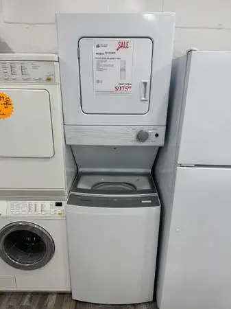 Whirlpool 24”W Topload washer & Dryer Stack Unit