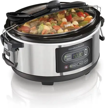 Slow Cooker/Crock Pot - Hamilton Beach 5-Quart Digital Programmable