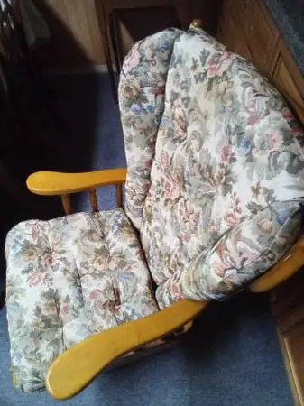 Platform rocking chair