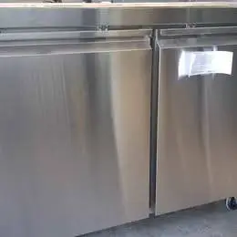 Commercial Under Counter Refrigerators | 2 Door Stainless Steel Prep F