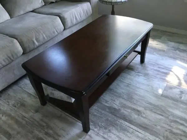 Coffee table and two end tables