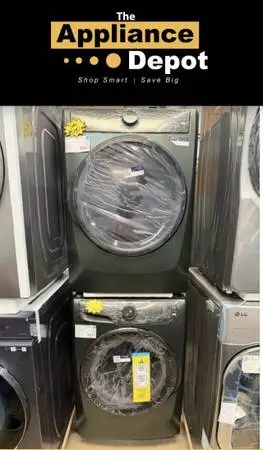 New Electrolux Front Load Washer and Electric Dryer