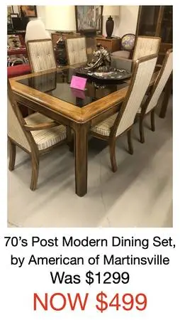 American of Martinsville Dining Set, and other Furniture on SALE!!!