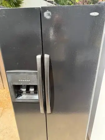 Black Ammon Refrigerator excellent working condition Refrigerator