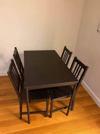 Dining table set 43.5 x 26x5