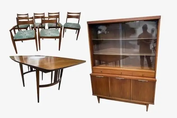Furniture, Antiques, Tools and Equipment Featuring Kent Coffey Dining