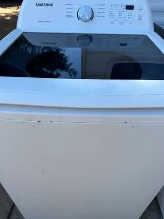 Samsung washer delivered installed