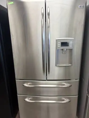 Counter Depth GE Stainless Steel French Door Refrig