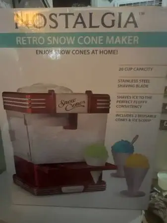 Nostalgia Retro Snow Cone Maker