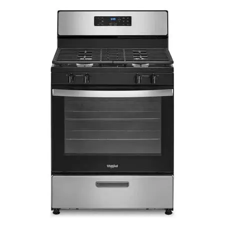 Whirlpool 30-in 4 burners Freestanding Gas Stainless Steel Warranty!