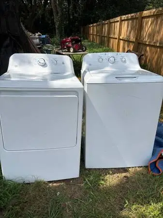 General Electric washer and dryer set