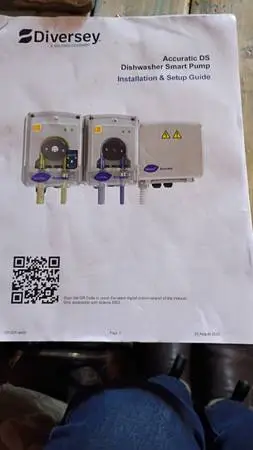 Diversey accuratic DS dishwasher smart pump