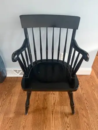 Hitchcock armchair