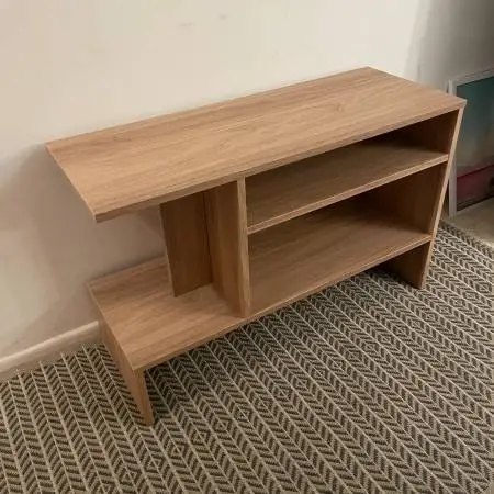 IKEA HOLMERUD Side Table / Console Shelf – Oak Effect (Like New)
