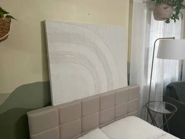 Original large white abstract