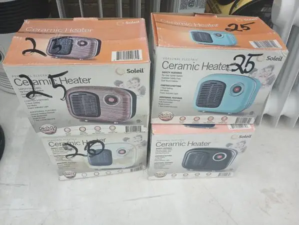 Many different Electric ⚡ and Gas Heaters