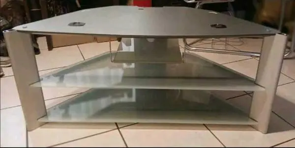Sony Glass & Metal TV Stand