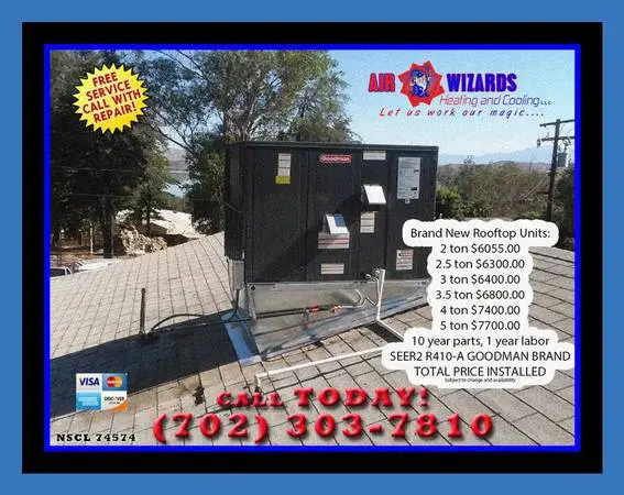 Are you interested in 5 ton AC Brand New GASPACK unit AC Dont Swe