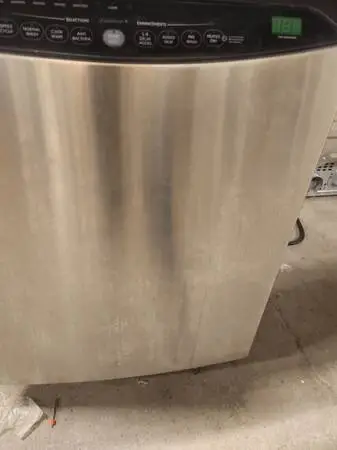 GE XL deep interior dishwasher 24 inch can deliver