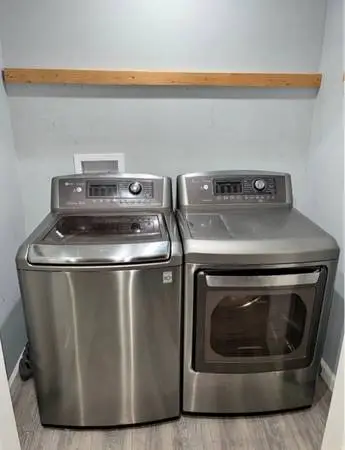 Electric washer and dryer