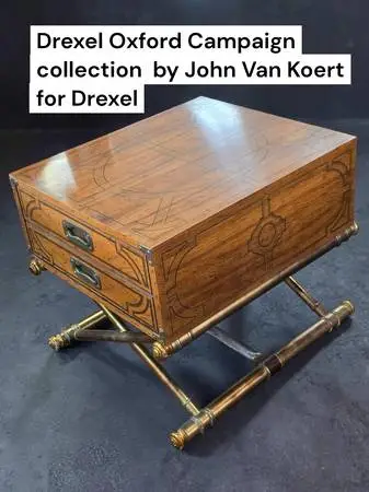 Amazing Rare Vintage Drexel Oxford Campaign Series by John Van Koert