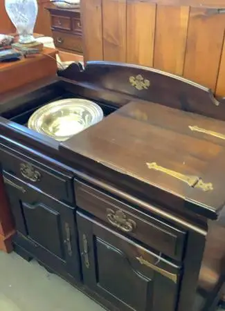 Pine Dry Sink