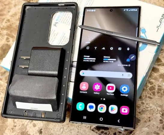 S24Ultra 256GB Samsung Galaxy  (Unlocked-Worldwide) Like New