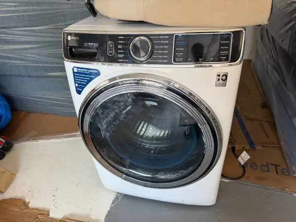 GENERAL ELECTRIC WASHING MACHINE & SAMSUNG DRYER