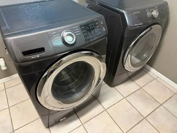 Samsung Front Load Washer & Gas Dryer