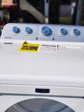 WHITE MAYTAG GAS DRYER