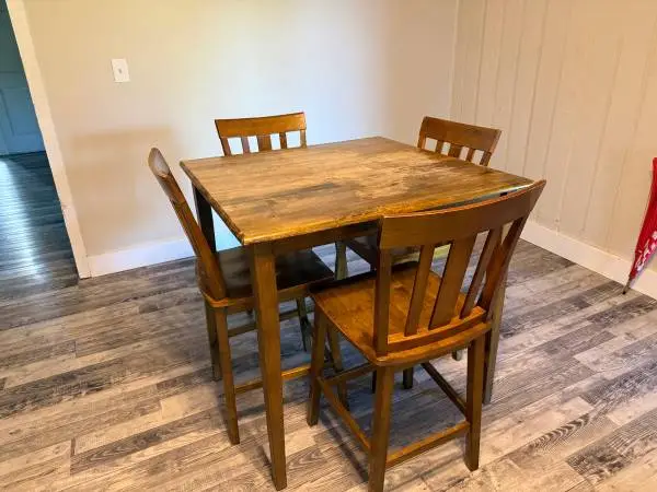 Heavy And Sturdy Table And Chairs