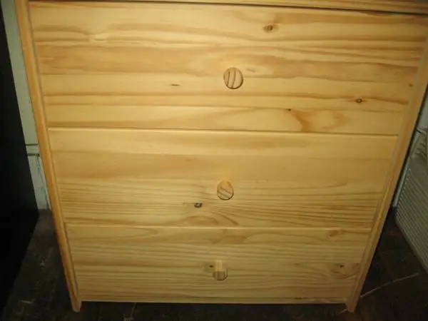 DRESSER MINI 3 Drawers Solid Pine