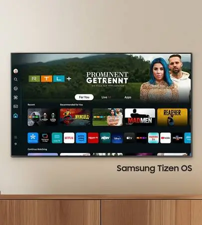 Samsung - 43” Crystal UHD Smart Tizen TV 2024 w/Rocketfish wall mount