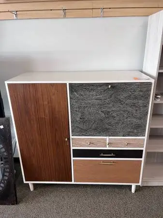 Secretary Desk and Cabinet (#1031)